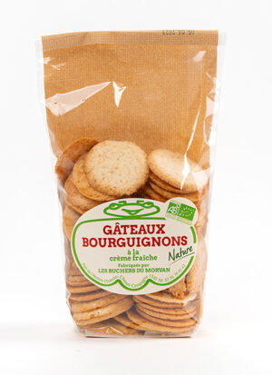 Gâteaux bourguignons bio nature